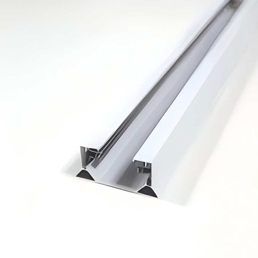 1-fas skensystem 1 m, vit