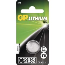 1 st Litium knappcellsbatterier CR2032 GP 3V/220mAh