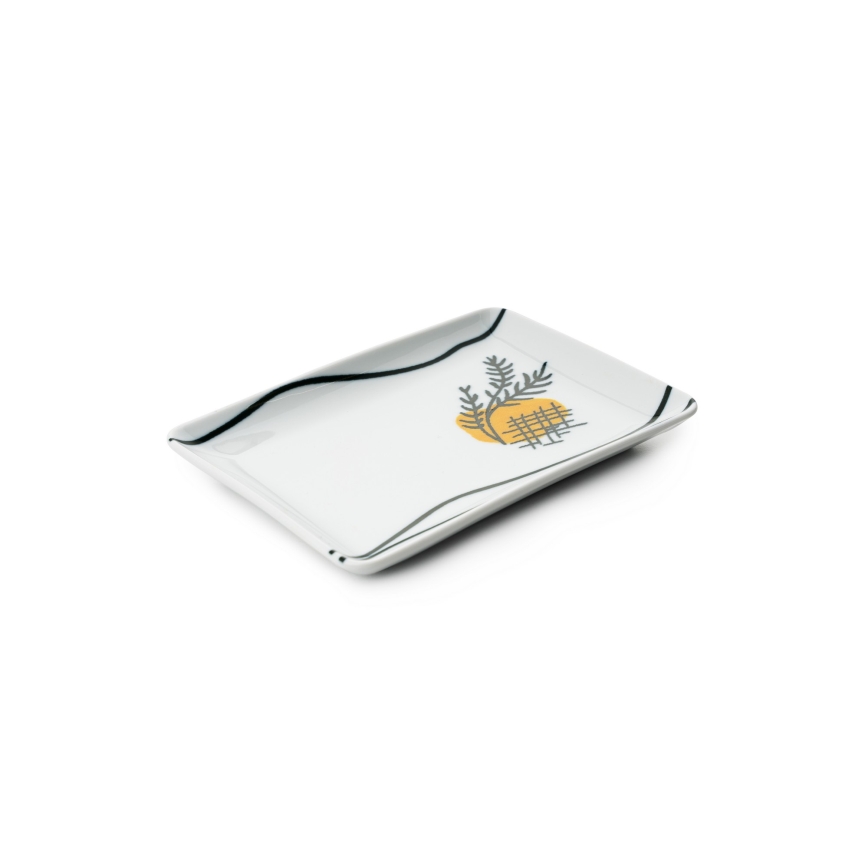 18-delig porslinsservis, färgglad