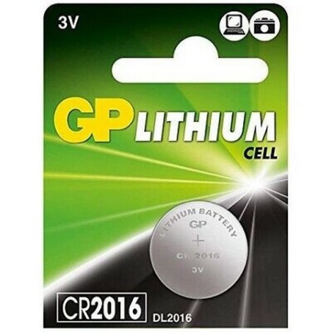 1st Litium knappcellsbatterier CR2016 GP 3V/90mAh