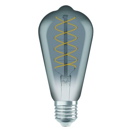 2-pack dimbara LED-filamentlampor, vintage, E27/7,8W/230V 1800K - Osram
