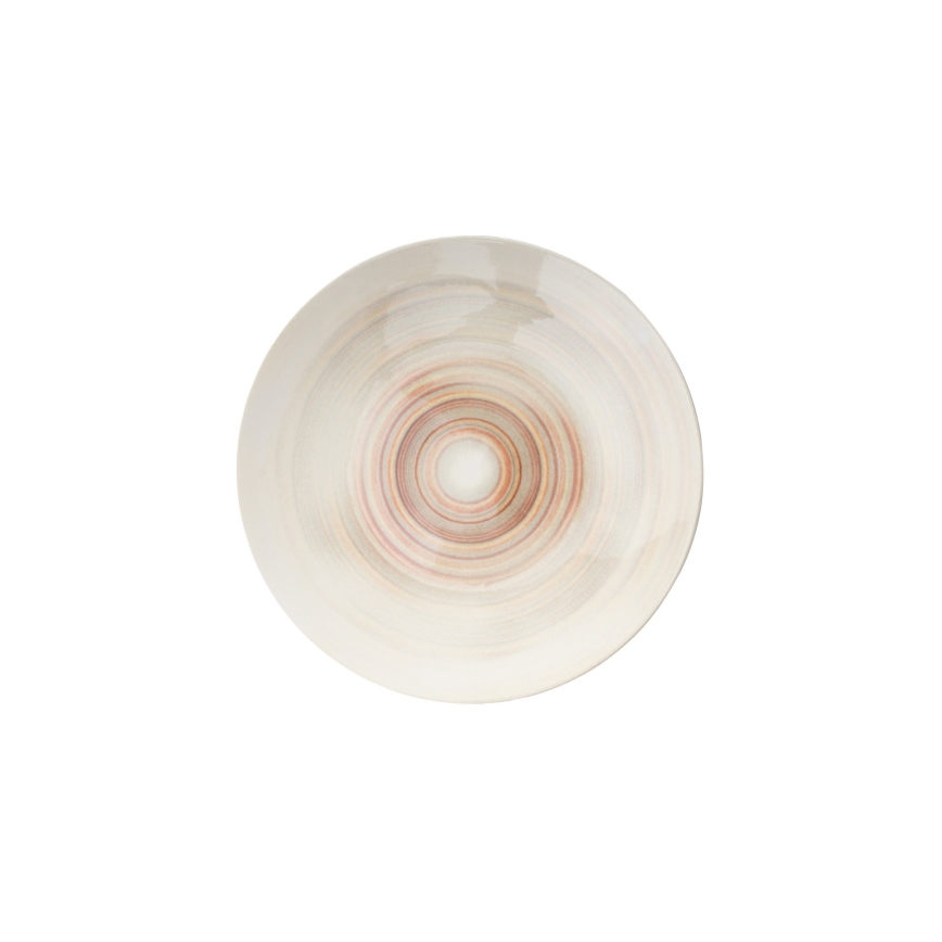 24-delars middagsservis i beige porslin