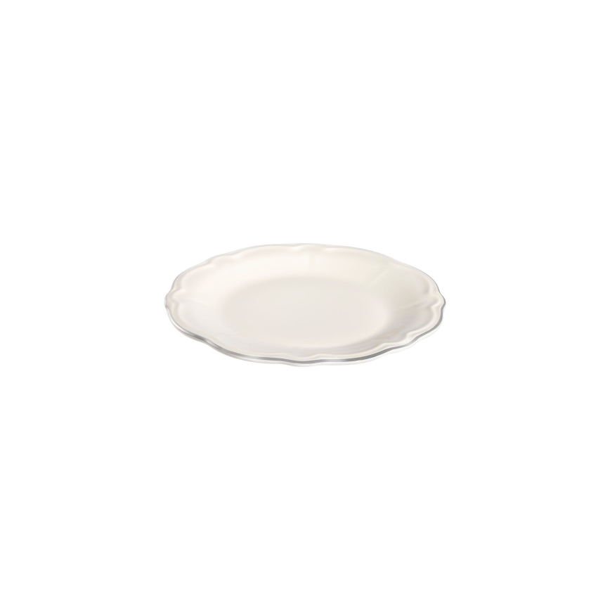 24-delars middagsservis vit/silver/porslin