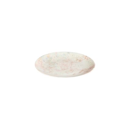24-delars porslinsservis i rosa och beige