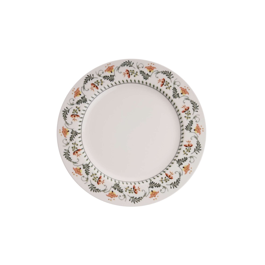 24-delars servis i färgglatt porslin