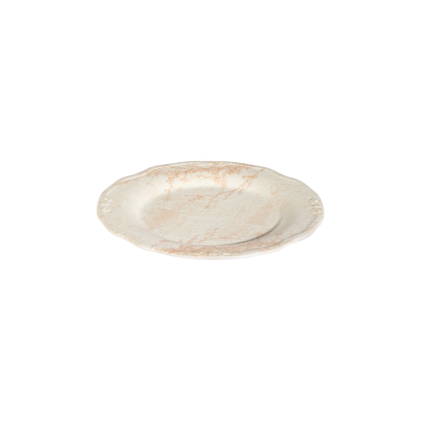 27-delars matservis i porslin, beige