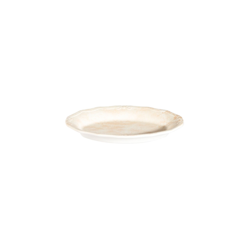27-delars matservis i porslin, beige