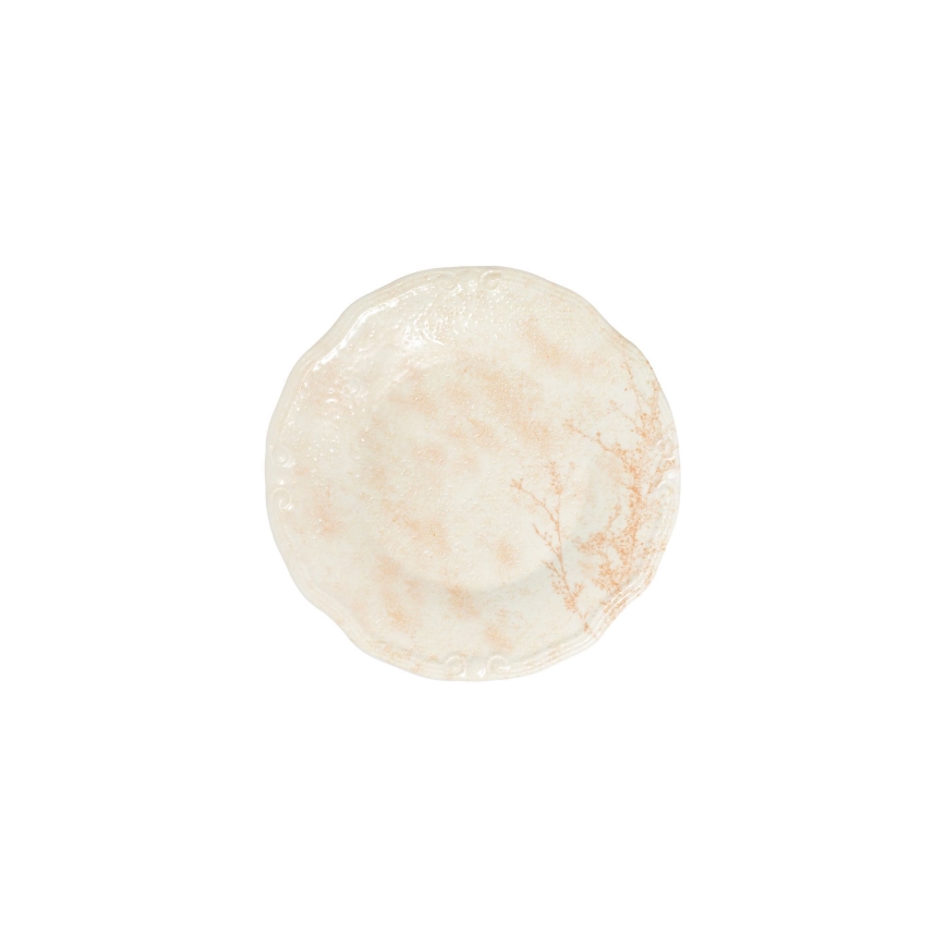 27-delars matservis i porslin, beige