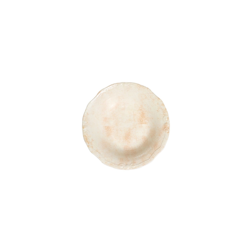 27-delars matservis i porslin, beige