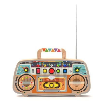 2Kids Toys - Aktivitetsbräda FM-radio 3xAAA