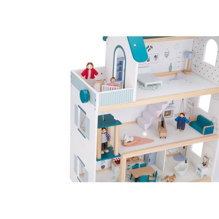 2Kids Toys - Dockhus i trä Barbora