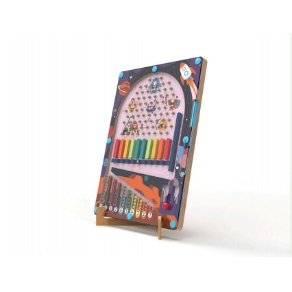 2Kids Toys - Magnetisk pinball Rymden 2 i 1
