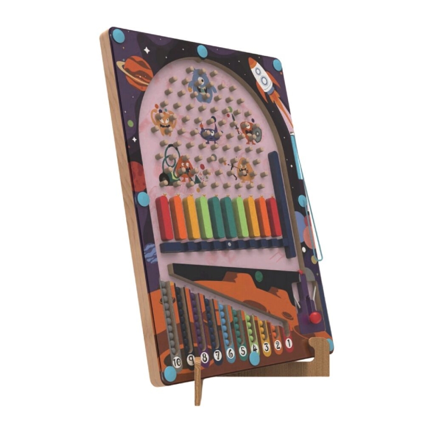 2Kids Toys - Magnetisk pinball Rymden 2 i 1