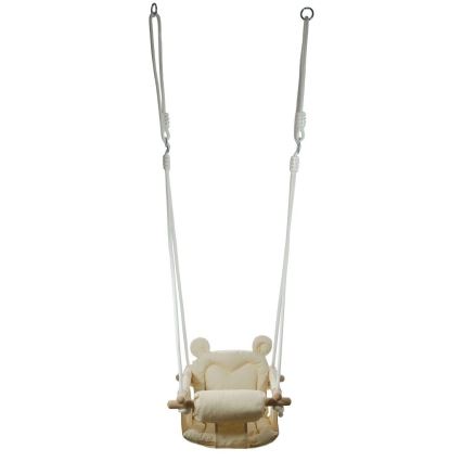 2Kids Toys - Textilgunga för barn grädde/bok