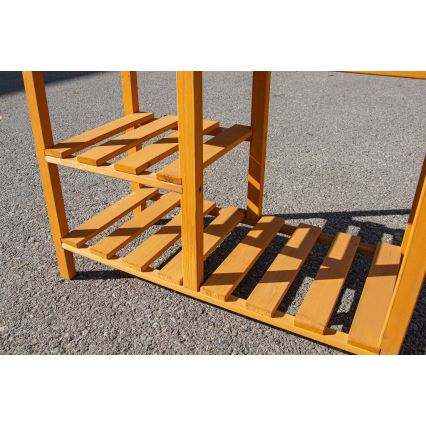 2Kids Toys - Trädgårdskök i trä med diskho