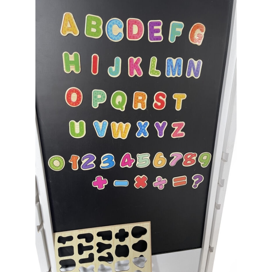 2Kids Toys - Växande torn Katt med rutschkana och svart tavla