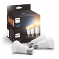 3-pack dimbara LED-lampor Philips Hue WHITE AMBIANCE A60 E27/6W/230V 2200-6500K