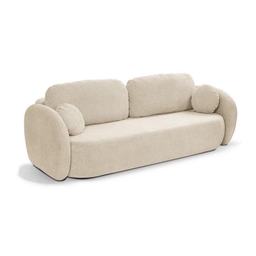 3-sits bäddsoffa OLBIA, beige