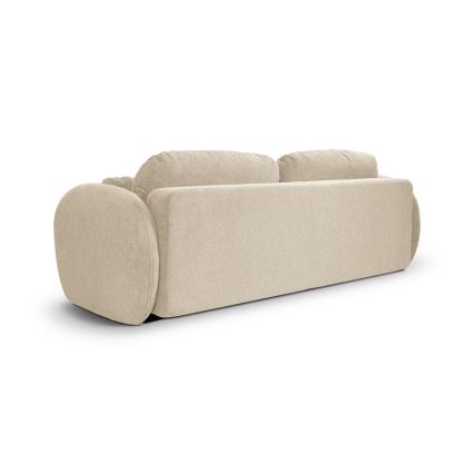 3-sits bäddsoffa OLBIA, beige