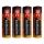 4 delar Alkaliskt batteri EXTRA POWER AA 1,5V