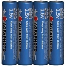4st Alkaliska batterier AA 1,5V