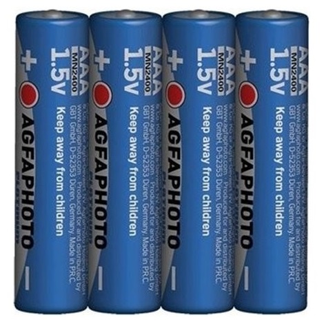 4st Alkaliska batterier AA 1,5V
