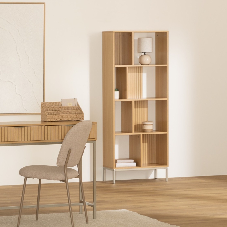 5five - Bokhylla GRID 63x159x30 cm, brun