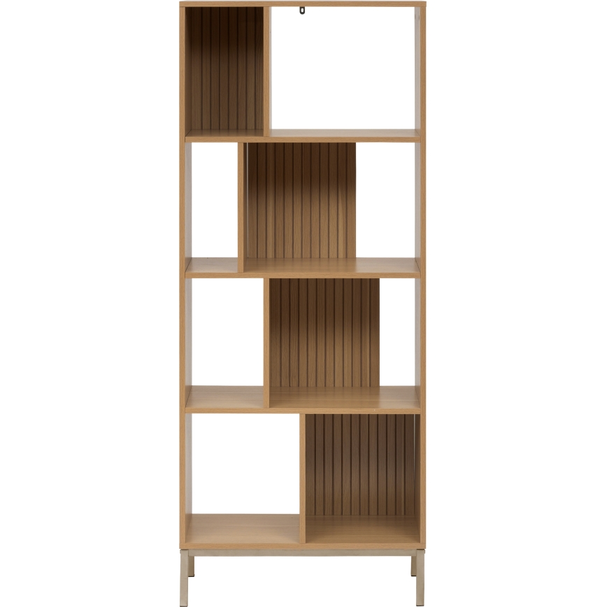 5five - Bokhylla GRID 63x159x30 cm, brun