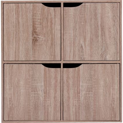 5five - Byrå TIDY 68x68x32 cm brun