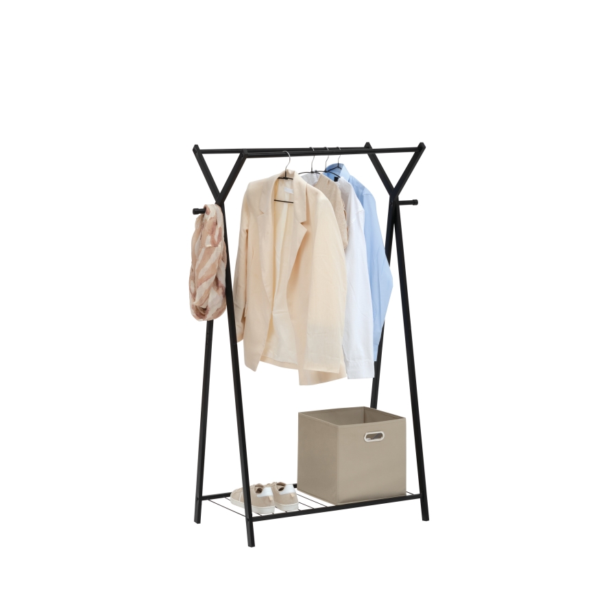 5five - Fristående klädhängare METY 145x98 cm svart