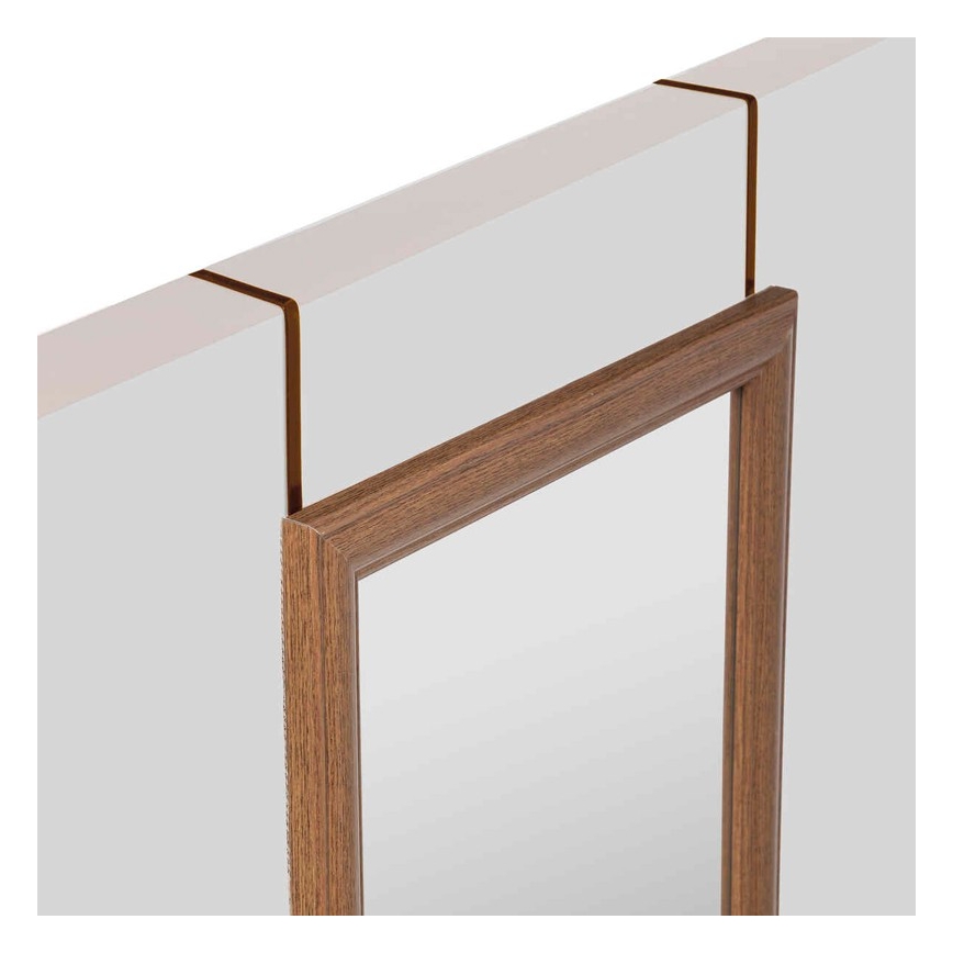 5five - Hängande dörrspegel MATCHING 125x35 cm brun