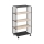 5five - Serveringsbord/mobil hylla COLGE 97x55 cm svart/beige