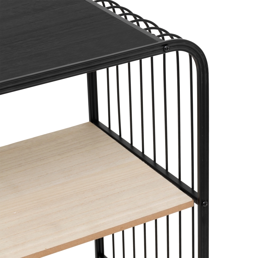 5five - Serveringsbord/mobil hylla COLGE 97x55 cm svart/beige