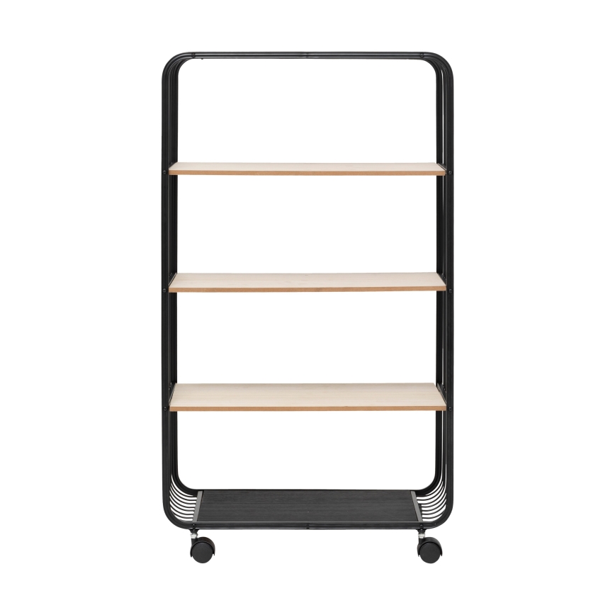 5five - Serveringsbord/mobil hylla COLGE 97x55 cm svart/beige