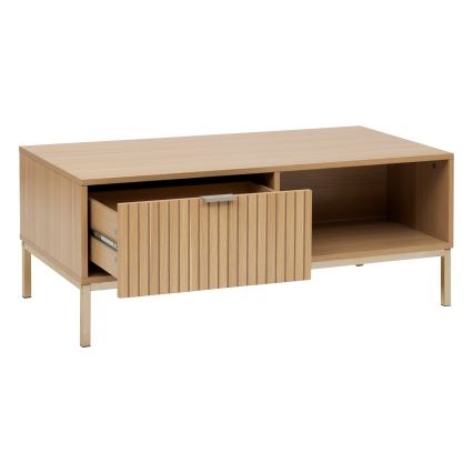 5five - Soffbord ESEN 100x40 cm brun