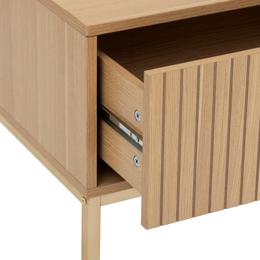 5five - Soffbord ESEN 100x40 cm brun