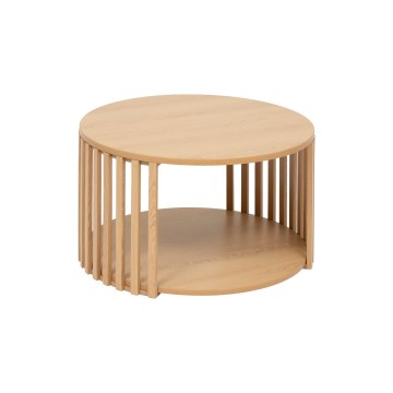 5five - Soffbord VINKY Ø 60 cm brun