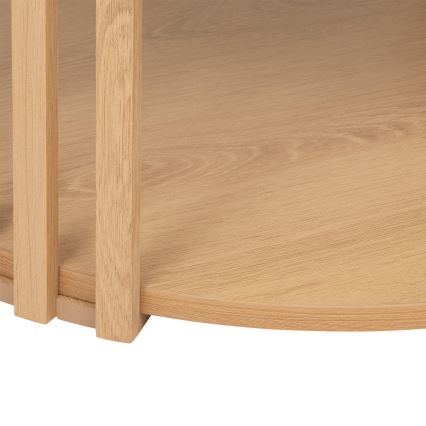 5five - Soffbord VINKY Ø 60 cm brun