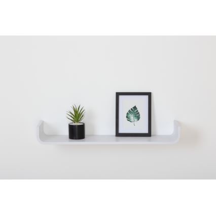 5five - Vägghylla KAPTO 80x20 cm vit