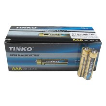 60 delar Alkaline batteri  TINKO AAA 1,5V