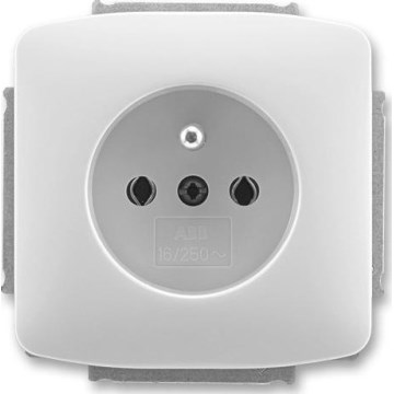 ABB 5518A-A2349 S - Hushållsuttag utan ram TANGO 250V grå