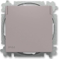 ABB 6619T-A06995 244 - Hushållsuttag utan ram ZONI 250V IP44 gråbeige