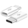 Adapter Mikro-USB för USB-C vit