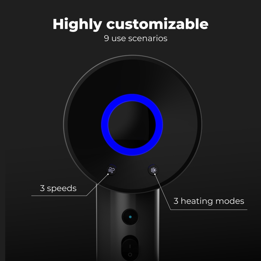 AENO - Hårfön 1500W/230V