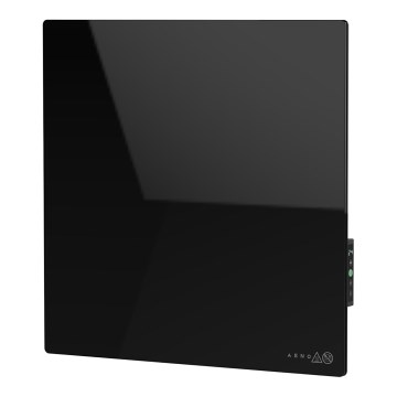 AENO - Smart elektrisk infrapanel 500W timer/termostat Wi-Fi svart