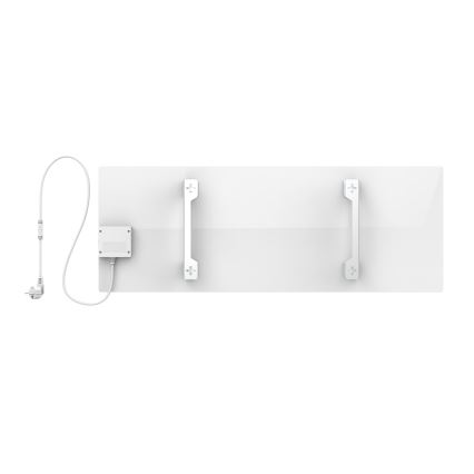 AENO - Smart elektrisk infrapanel 700W timer/termostat IP44 Wi-Fi vit