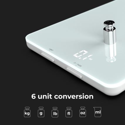 AENO - Smart köksvåg 3xAAA Bluetooth