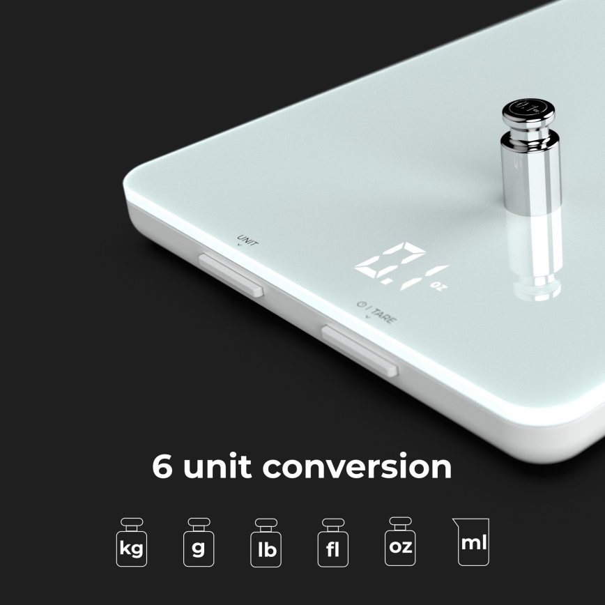 AENO - Smart köksvåg 3xAAA Bluetooth