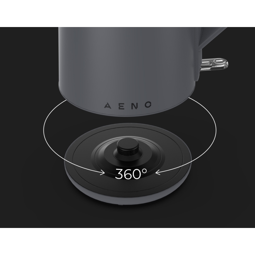 AENO - Vattenkokare 1,5 l 2200W/230V svart