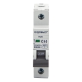 Aigostar - Automatsäkring 1-fas 1P-40A-C 230-400V